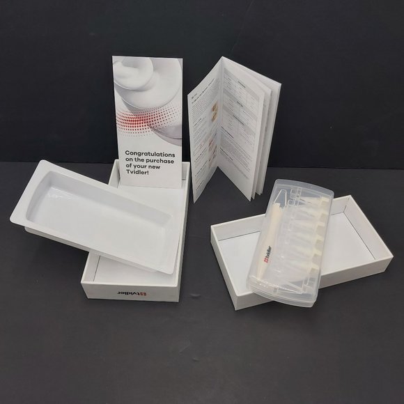 TVIDLER Ear Wax Cleaner Ergonomic with 6 Medical Grade Silicone Tips New in Box - Picture 5 of 11